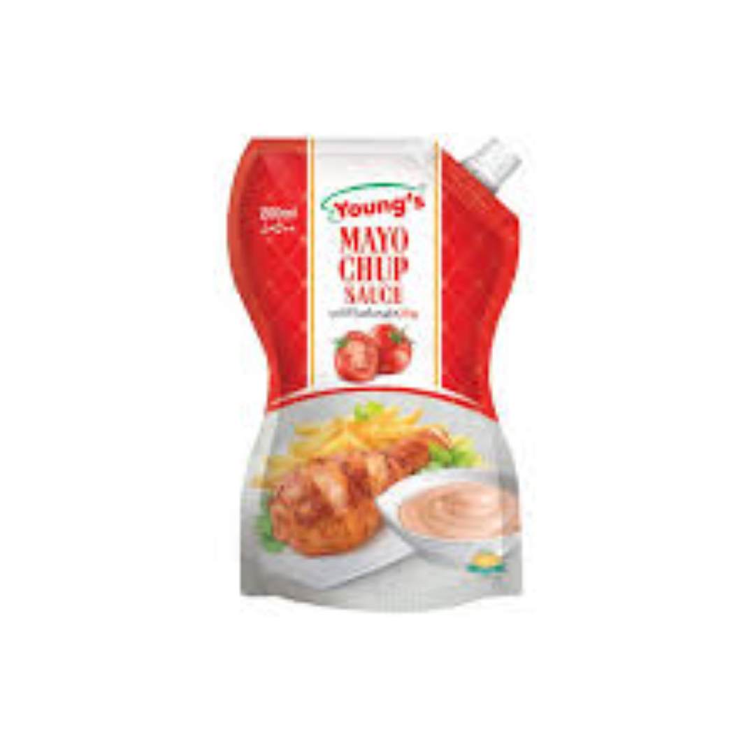 YOUNGS MAYONNAISE CHUP 200ML